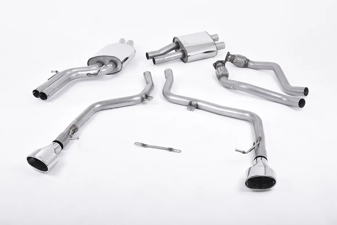 Milltek Komplettanlage (non-resonated) für Audi S5 B8 Cabriolet & Coupé 3.0TFSI