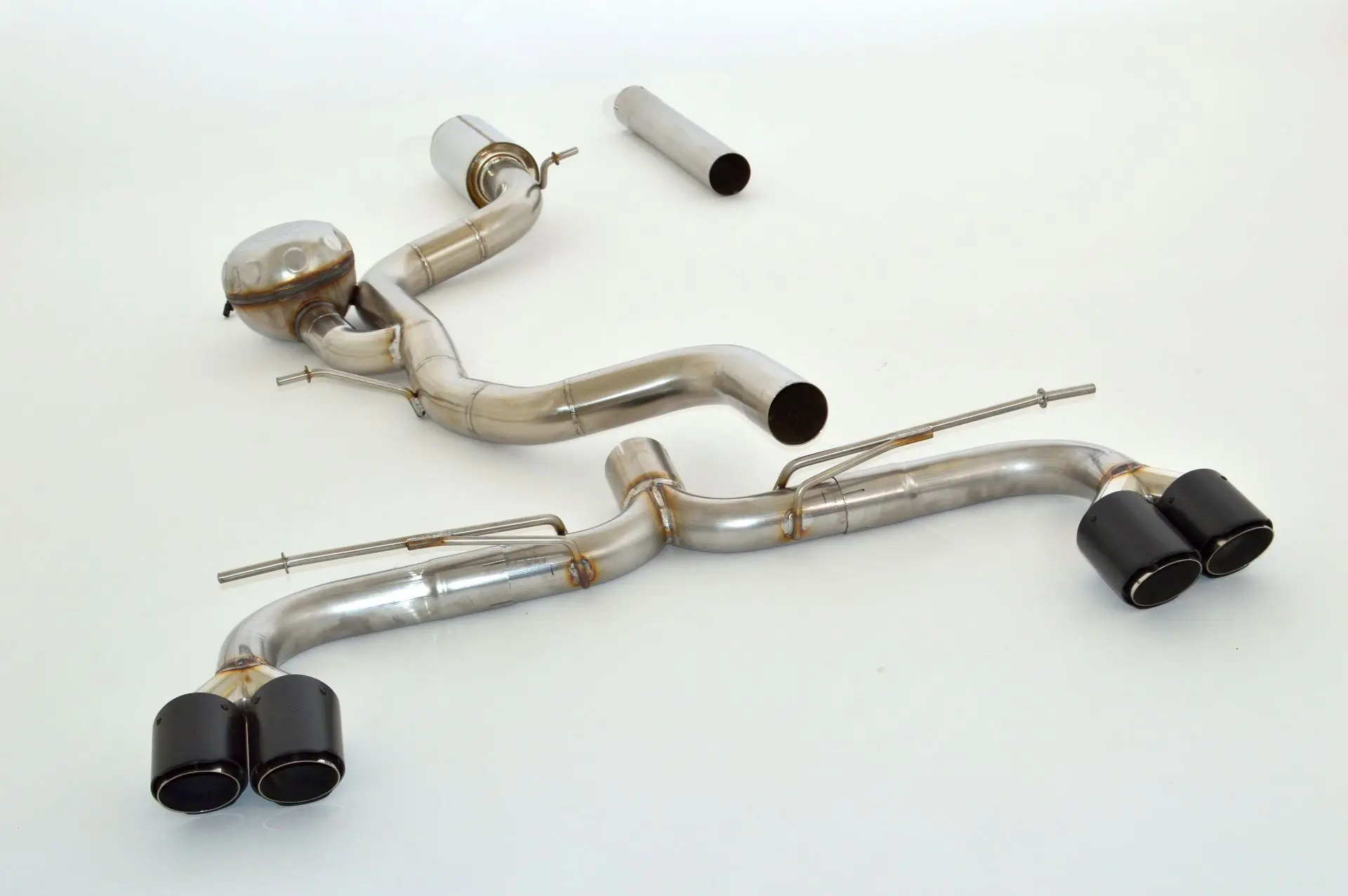 StreetBeast 76mm Duplex-Anlage mit Soundgenerator, Seat Leon 1P 