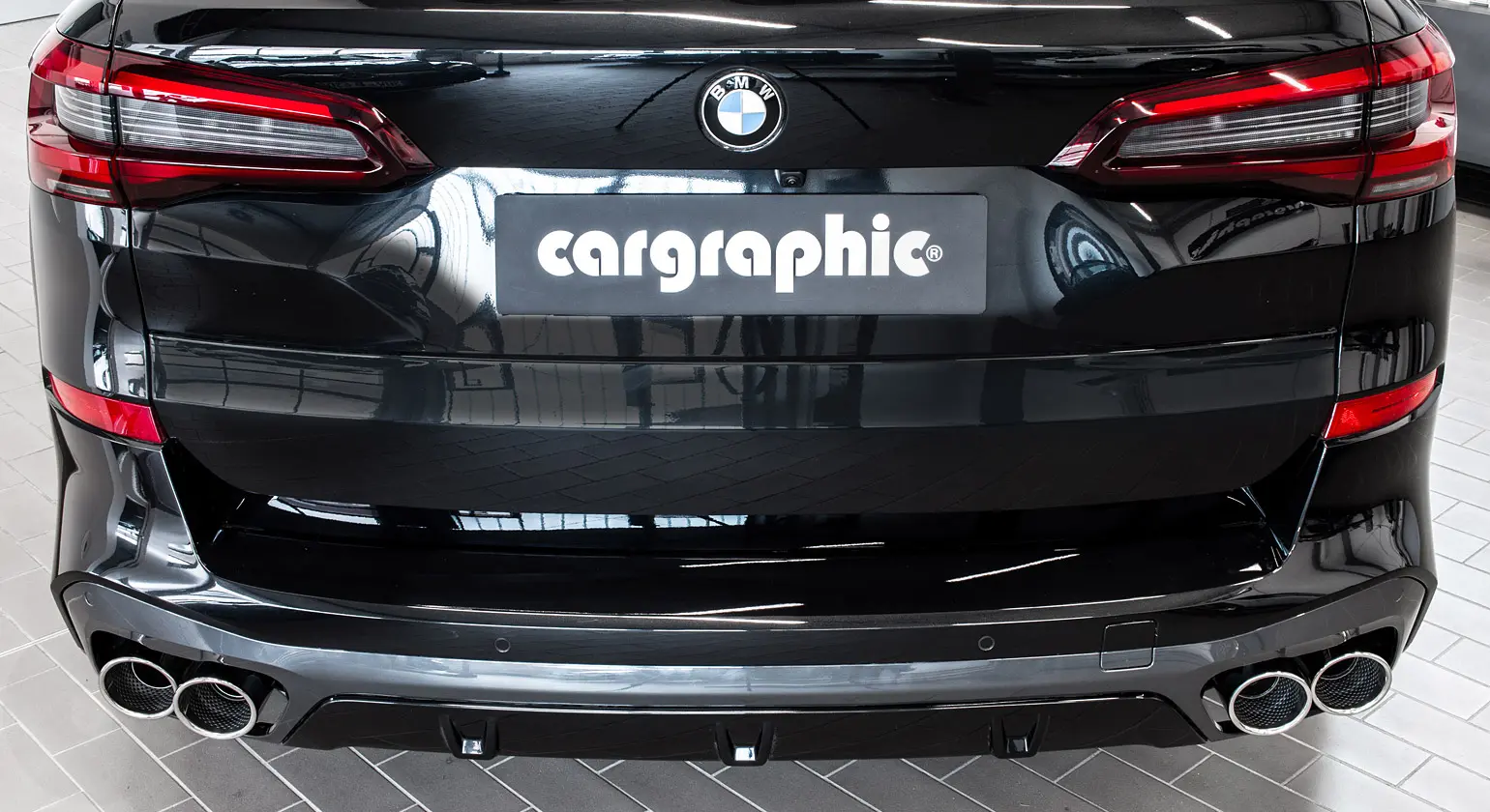 CARGRAPHIC Doppelendrohrsatz für BMW X5 G05 / X6 G06 günstig