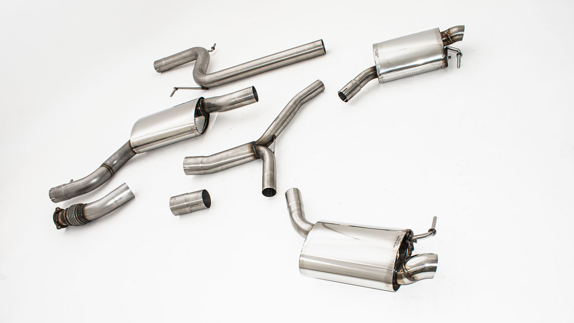 Friedrich Motorsport 76mm Duplex-Anlage Audi A4 B9 (B8/8W) Allroad Quattro