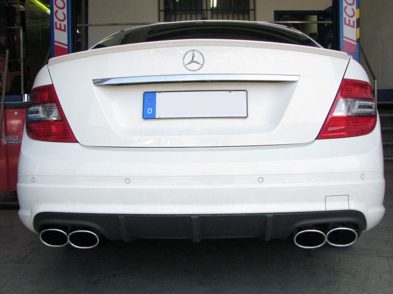 Eisenmann Komplettanlage für Mercedes-Benz W204 C230 C250 C280 C300 C350 Race-Version