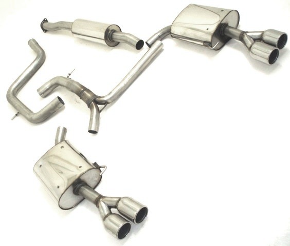 Friedrich Motorsport 70mm Duplexanlage Ford Mondeo (BA7)  Friedrich Motorsport Duplexanlage Ford Mondeo kaufen