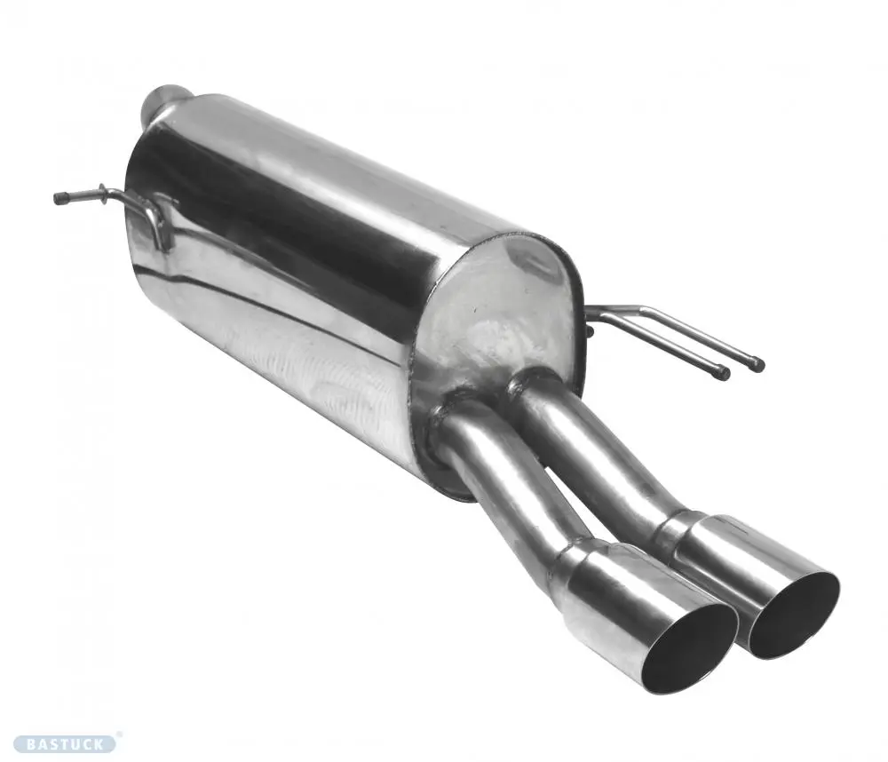 Bastuck Sportauspuff für Kia Rio IV Typ YB nicht GT-Line 2x76mm, 20° schräg geschnitten