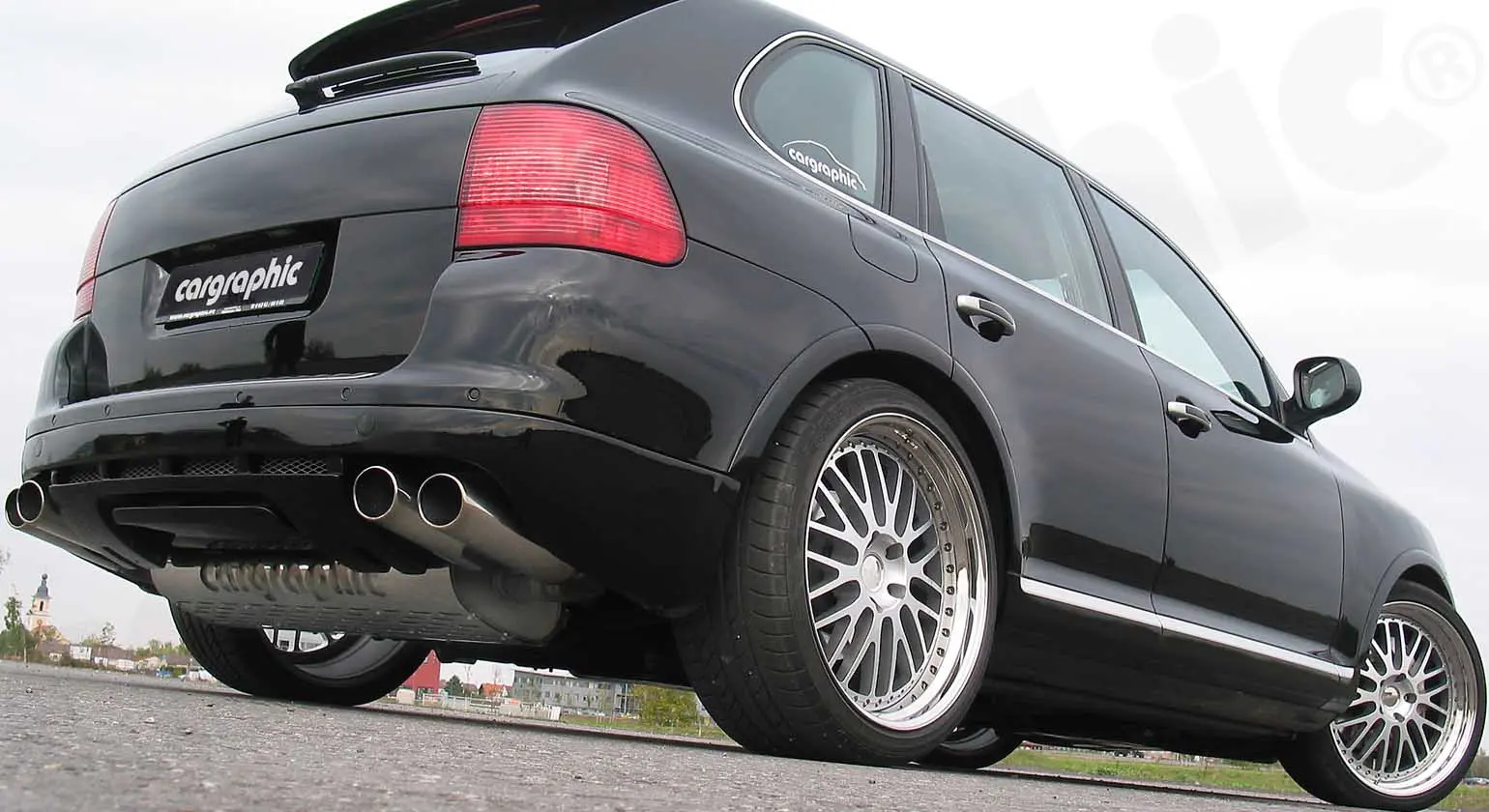 CARGRAPHIC Sport Endschalldämpfer für Porsche CayenneBild