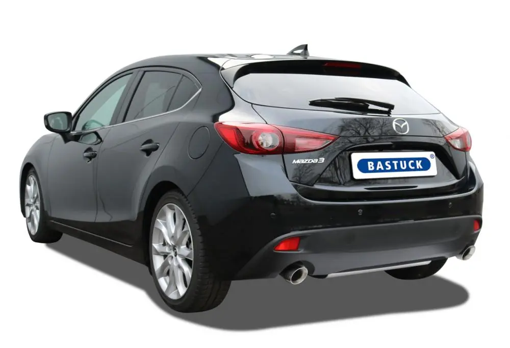 Bastuck Sportauspuff Mazda 3 BM Race-Look 2x90mm Foto