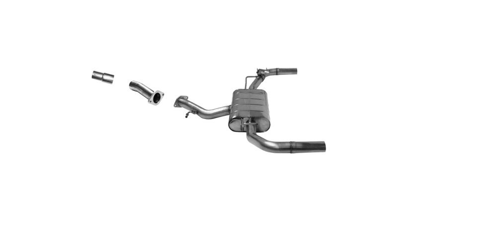 Bastuck Sportauspuff Kia ProCeed CD 2x 1x63mm 