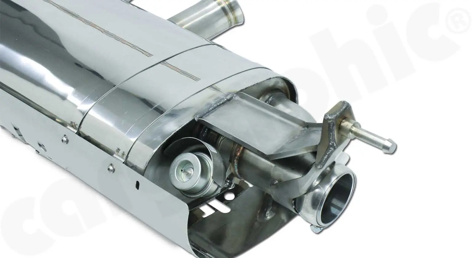 CARGRAPHIC Sport Endschalldämpfer für Porsche Cayenne günstig