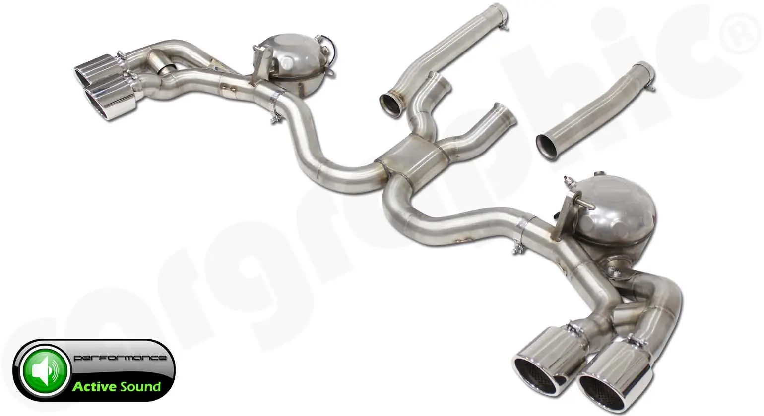 CARGRAPHIC Active Sound System für Porsche Cayenne Foto