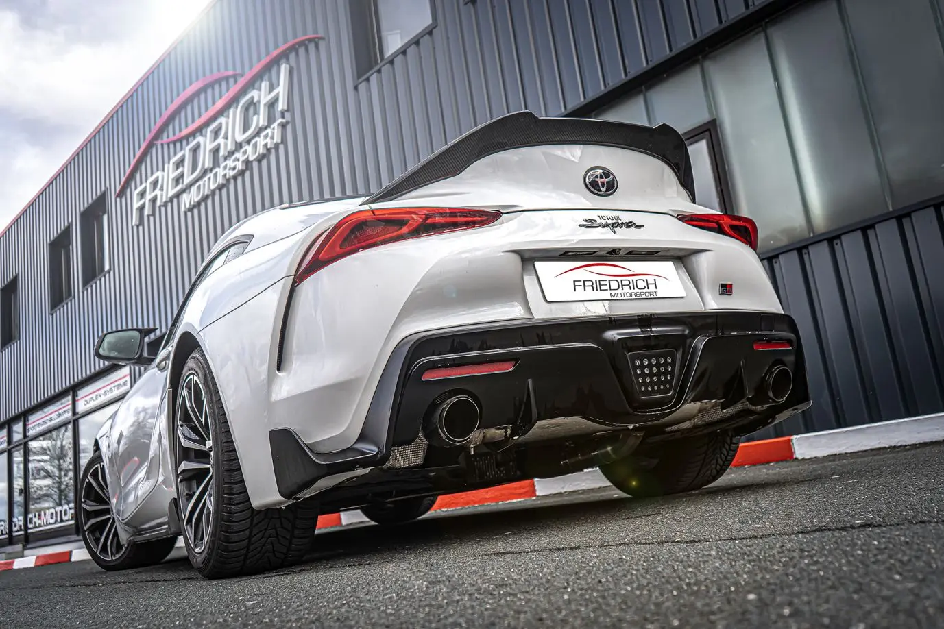  Friedrich Motorsport Duplex-Endschalldämpfer Supra