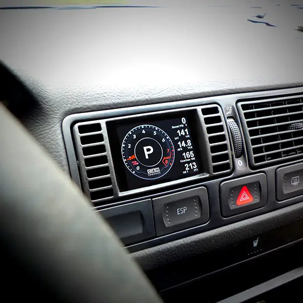 CANchecked Daten-Display VW Golf MK4 MFD28 Gen2 Bild
