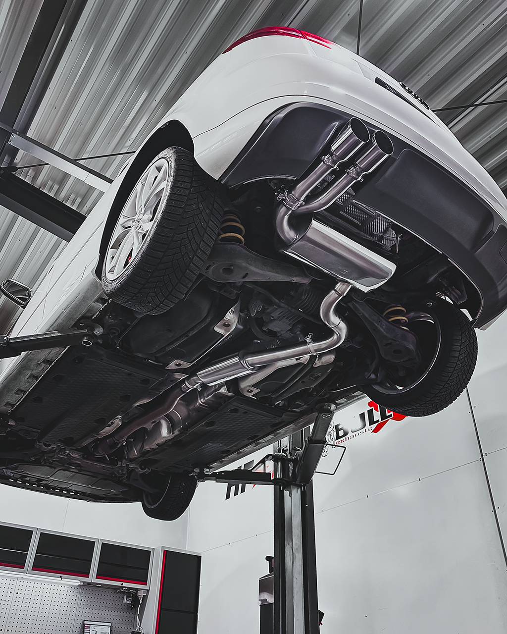 Bull-X ECE Abgasanlage 3in Audi S3 8P quattro Tuning