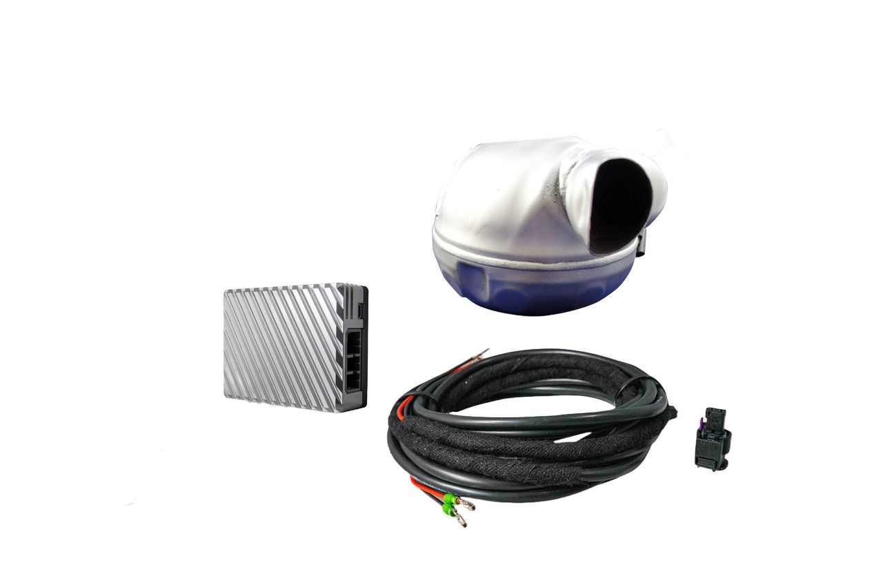 CETE Komplett-Set Active Sound inkl. Soundverstärker und APP-Steuerung - Audi e-tron
