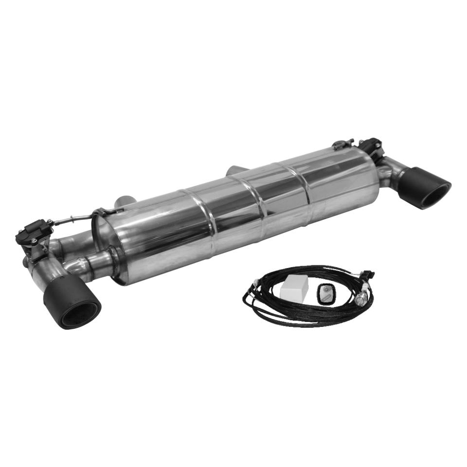 Bastuck Sportauspuff für Toyota Supra A90 Typ JTSC nur OPF 2x 1x100mm, 30° schräg Carbon