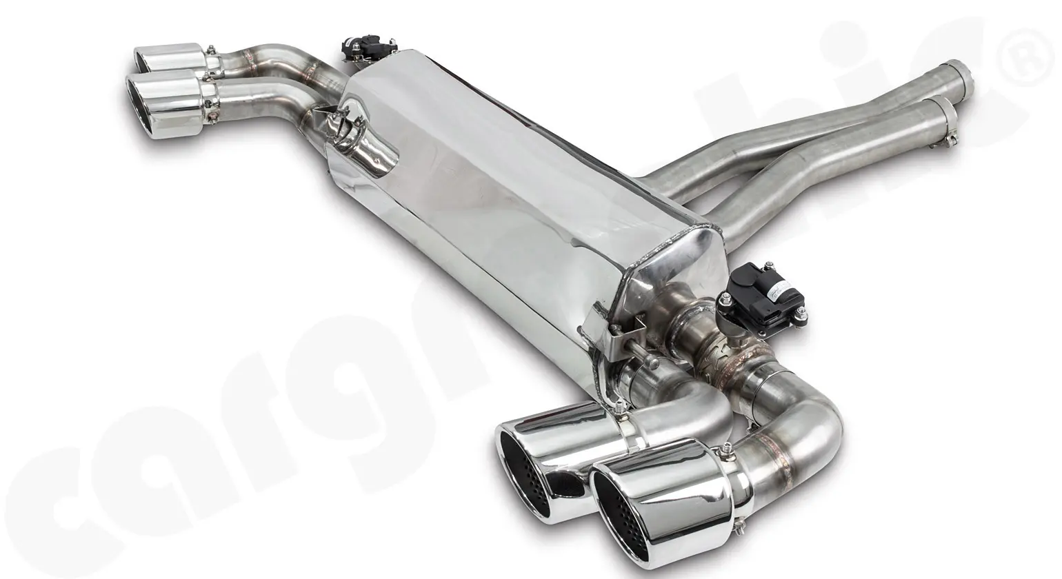 CARGRAPHIC Sportauspuff für Porsche Cayenne 3 Foto