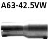 Bastuck Sportauspuff Ford Street KA 2x 1x90mm