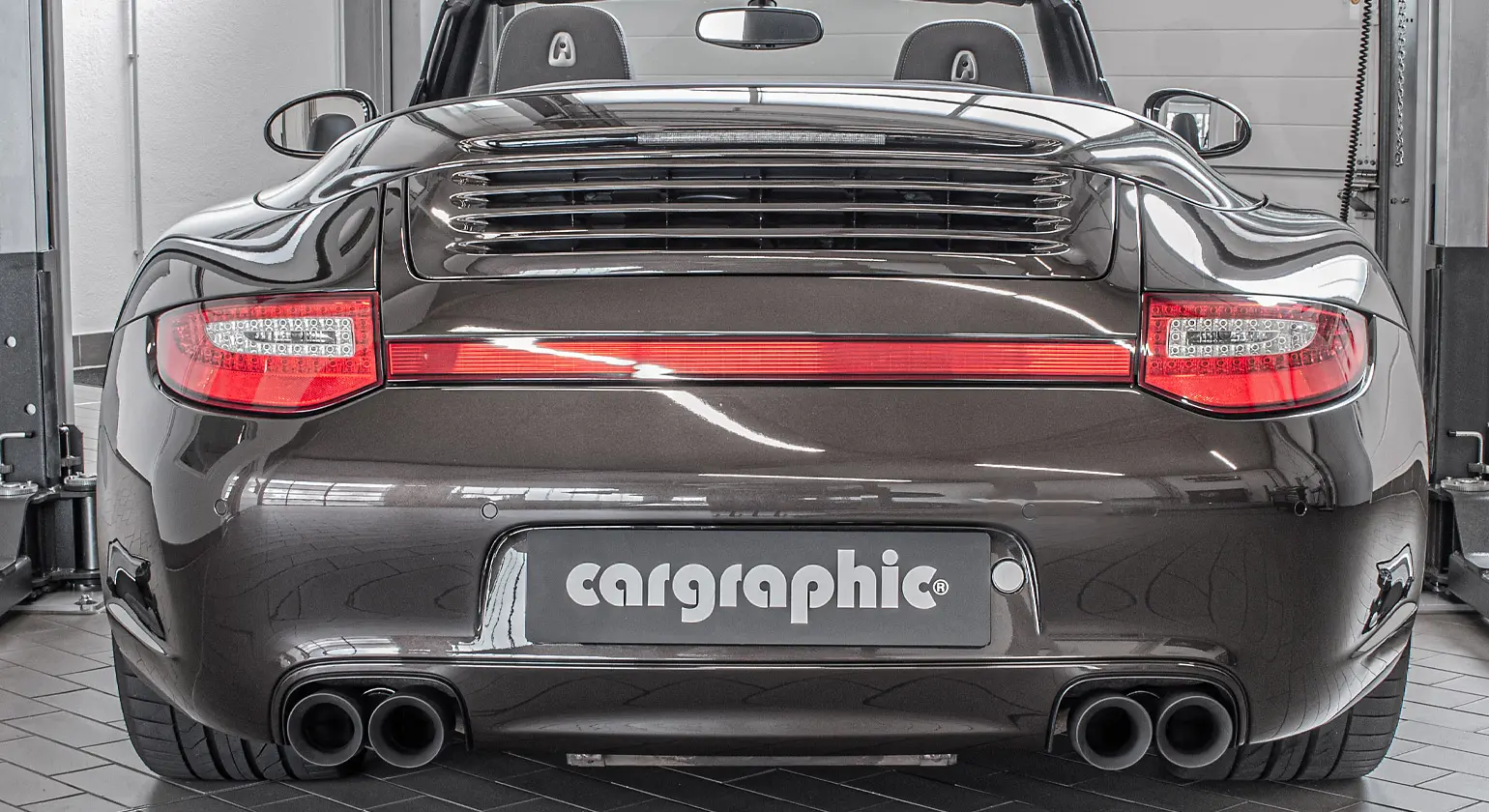CARGRAPHIC Sport Endrohre für Porsche 997 Carrera Anleitung