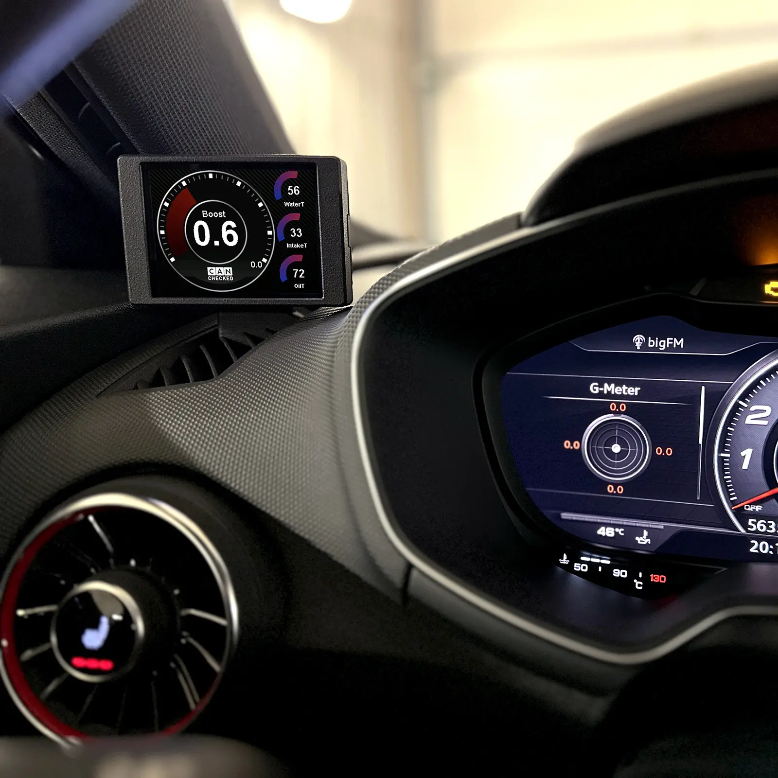 CANchecked Daten-Display MFD32 Gen2 for Audi TT 8S LHD