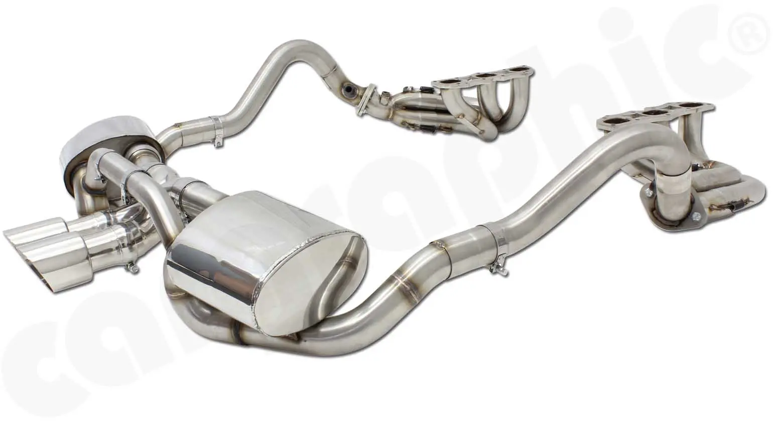 CARGRAPHIC Abgasanlage für Porsche 981 Bild