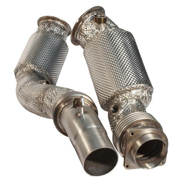 HJS 80mm ECE Downpipe für BMW F8X M3 / M4 ohne OPF