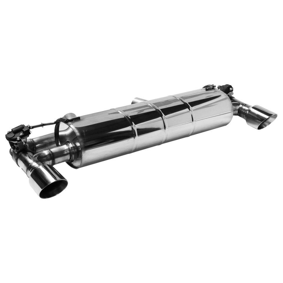 Bastuck Sportauspuff für BMW Z4 Roadster Typ G29 (G4Z) ohne M-Paket, mit Klappensteuerung 2x 1x100mm, 30° schräg geschnitten Race-Look