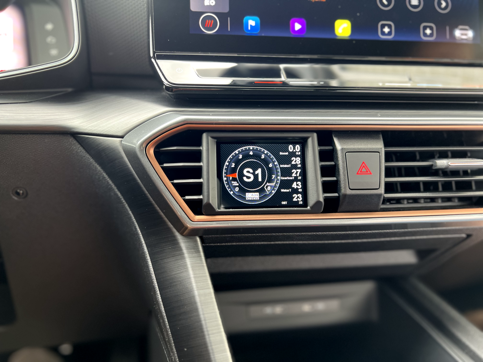 CANchecked Daten-Display für Cupra Formentor & Leon