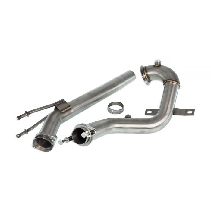 Edelstahl downpipe für VW Polo 6R 1.4 TSi (140BHP) 2009-2017
