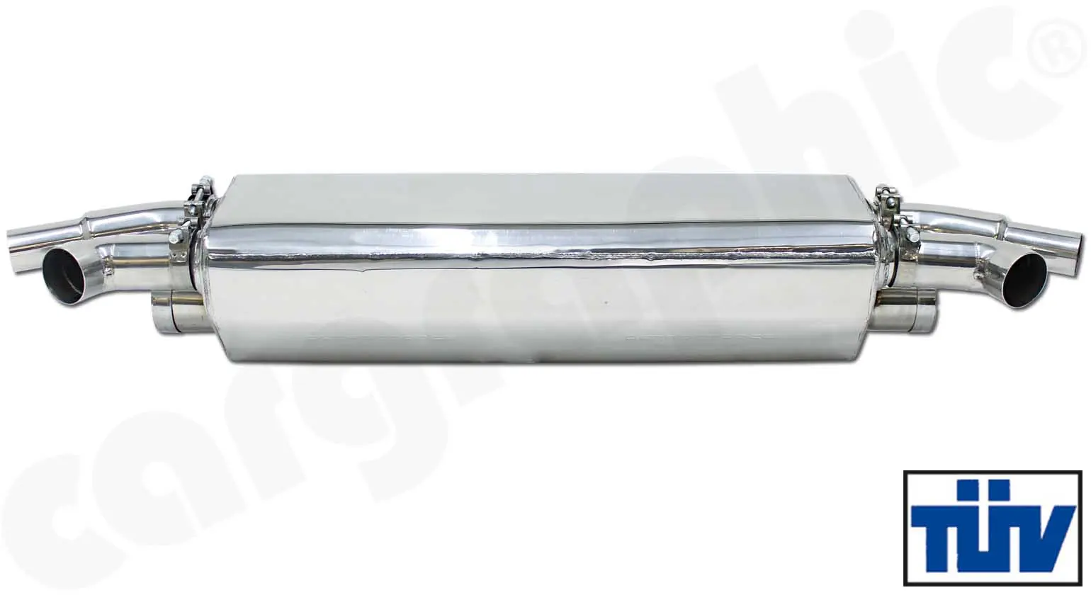 CARGRAPHIC Sportendschalldämpfer für Porsche 991 Turbo kaufen