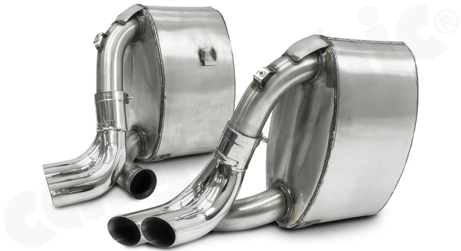 CARGRAPHIC Doppel Endrohrsatz für Porsche 993 Turbo Anleitung