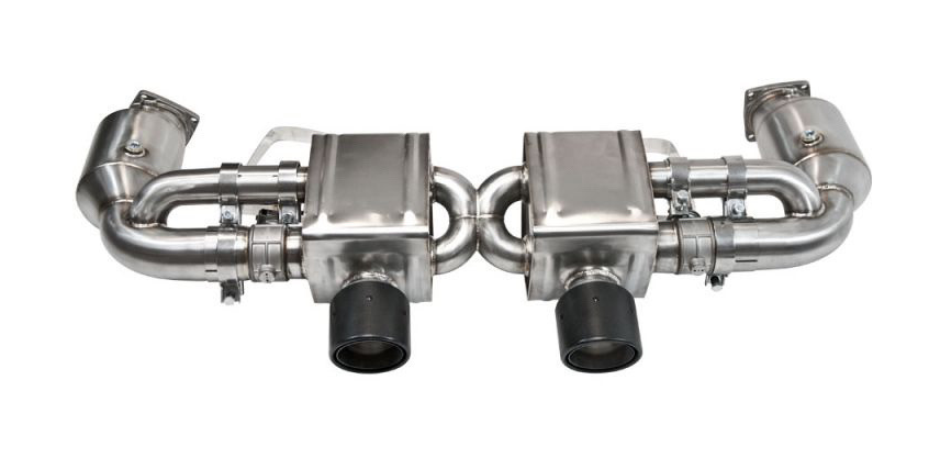  Zinram Edelstahl Klappenanlage für Porsche 911 991.2 Foto