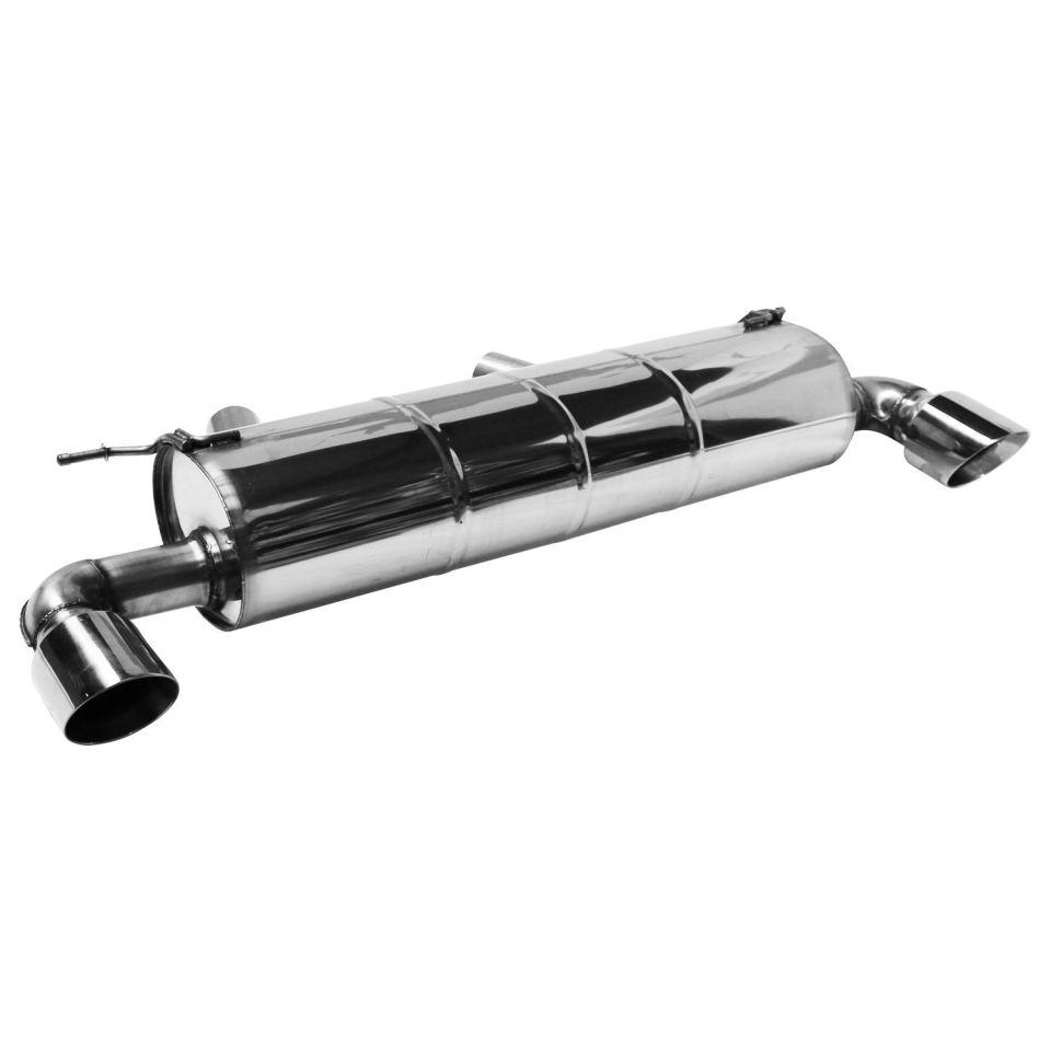 Bastuck Sportauspuff für BMW Z4 Roadster Typ G29 (G4Z) ohne M-Paket, für Serienabgasklappe 2x 1x100mm, 30° schräg geschnitten Race-Look