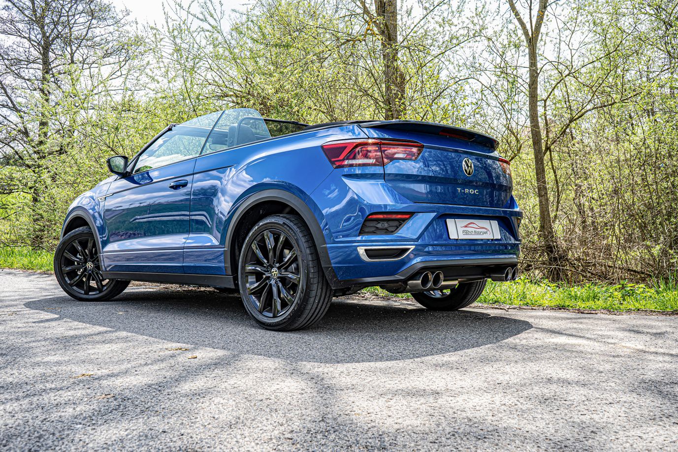Friedrich Motorsport Duplex-Sportendschalldämpfer VW T-ROC inkl. Cabrio (A1) 