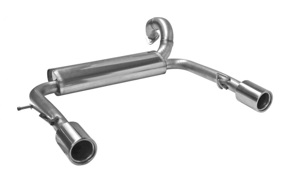 Bastuck Sportauspuff für Suzuki Swift VI Typ AZ 2x 1x90mm, gerade