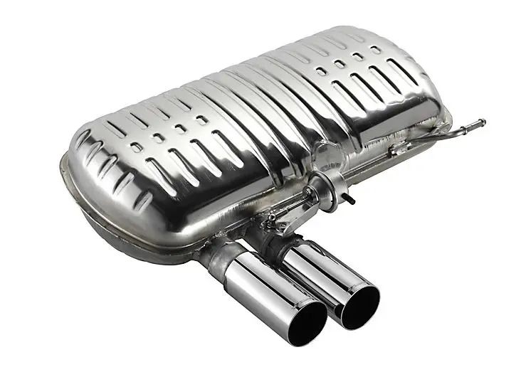 Eisenmann Endschalldämpfer für BMW E90 E91 325i inkl. xDrive 2x76mm Race-Version