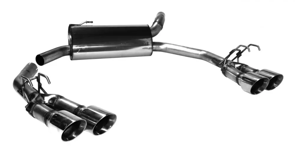 Bastuck Sportauspuff für Honda Civic 9 (12-) Fließheck 2x 2x100mm, 30° schräg geschnitten