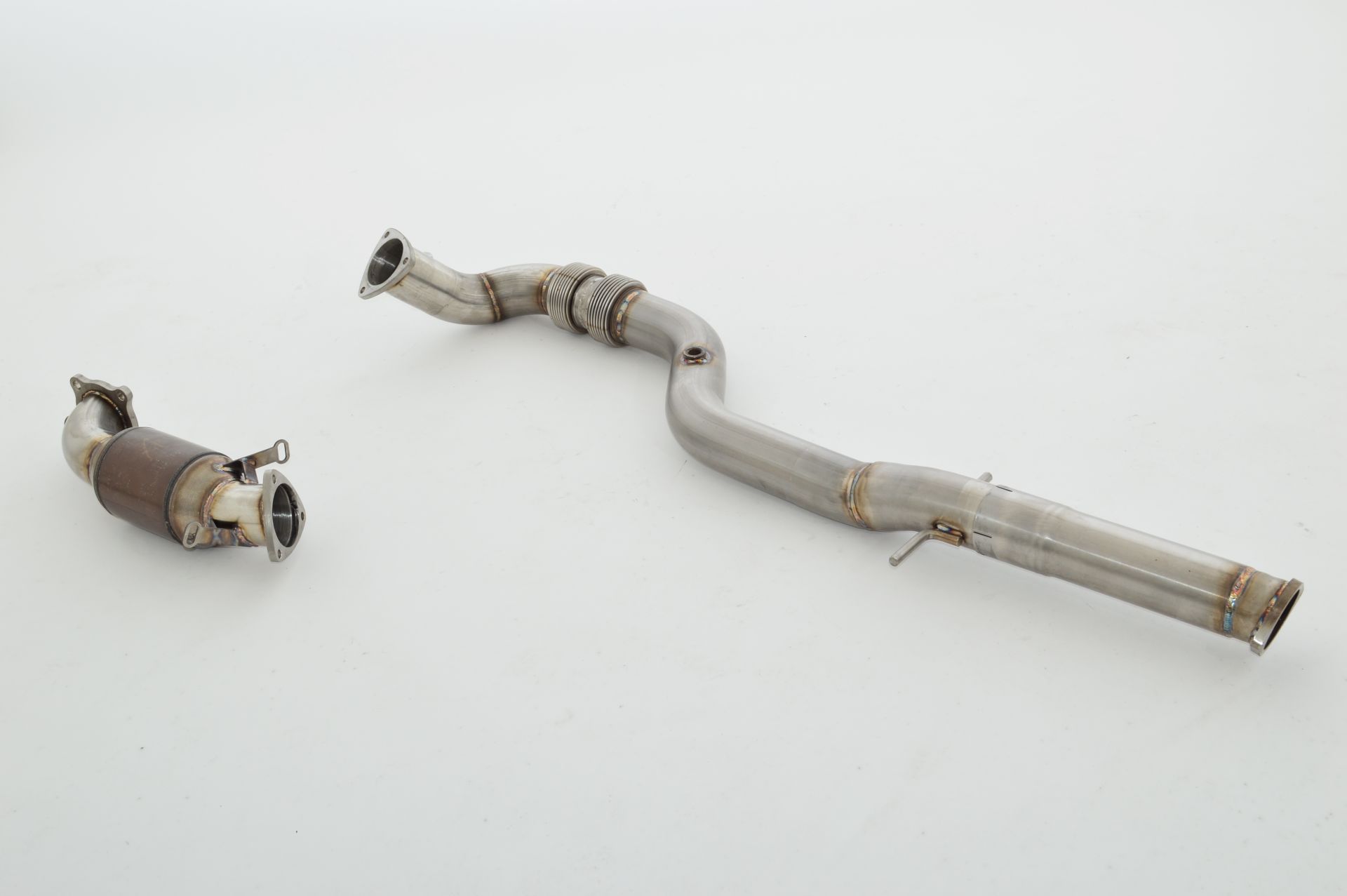 Friedrich Motorsport  76mm Downpipe mit 200 Zellen Sport-Kat. Edelstahl