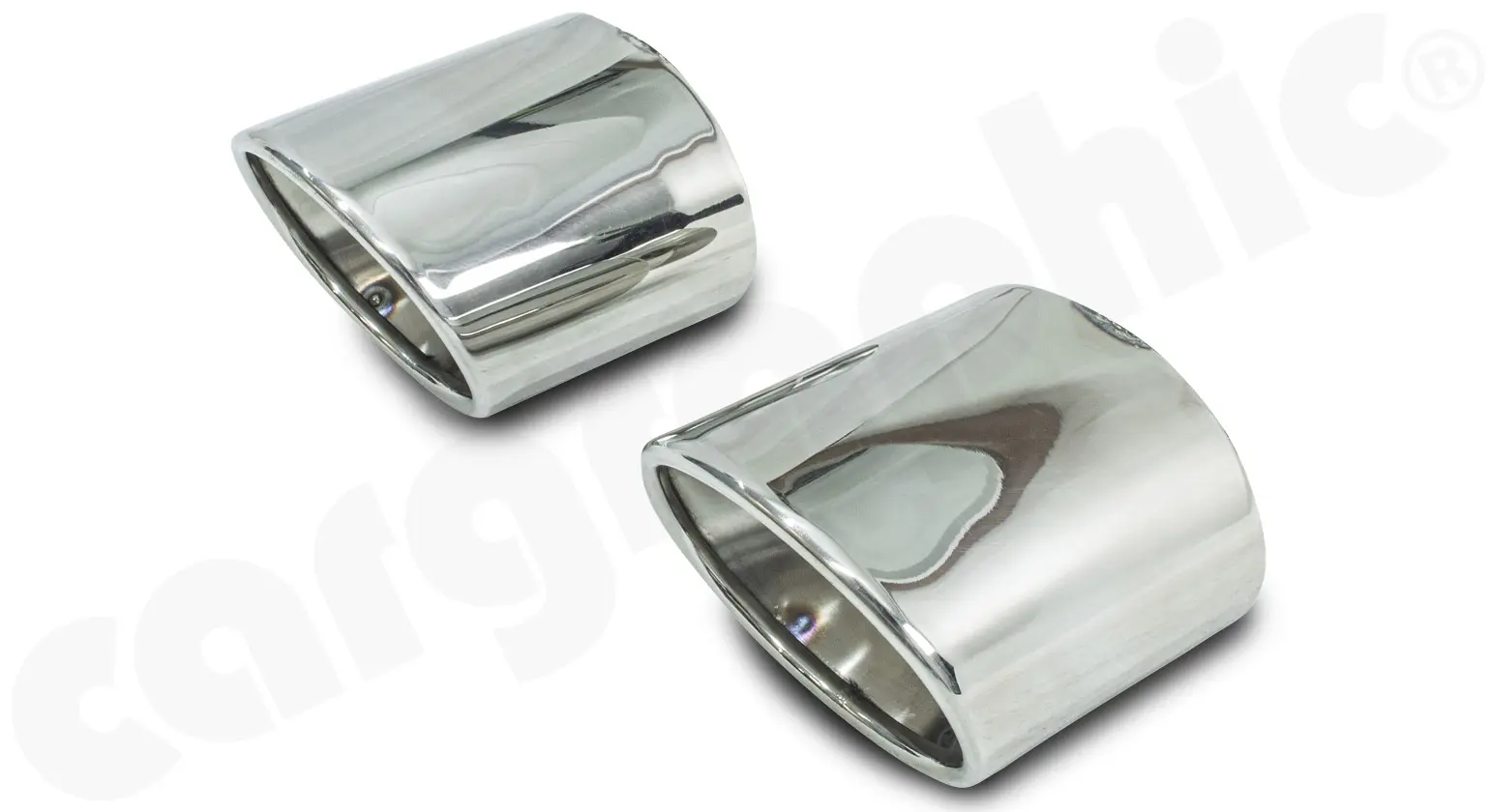 CARGRAPHIC Endrohrsatz für Porsche 993 Turbo 