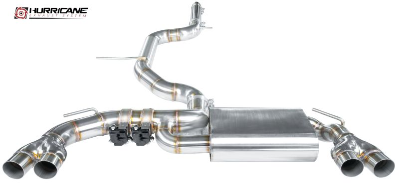 Hurricane 3,5" Abgasanlage für Cupra Leon 300 4 KL