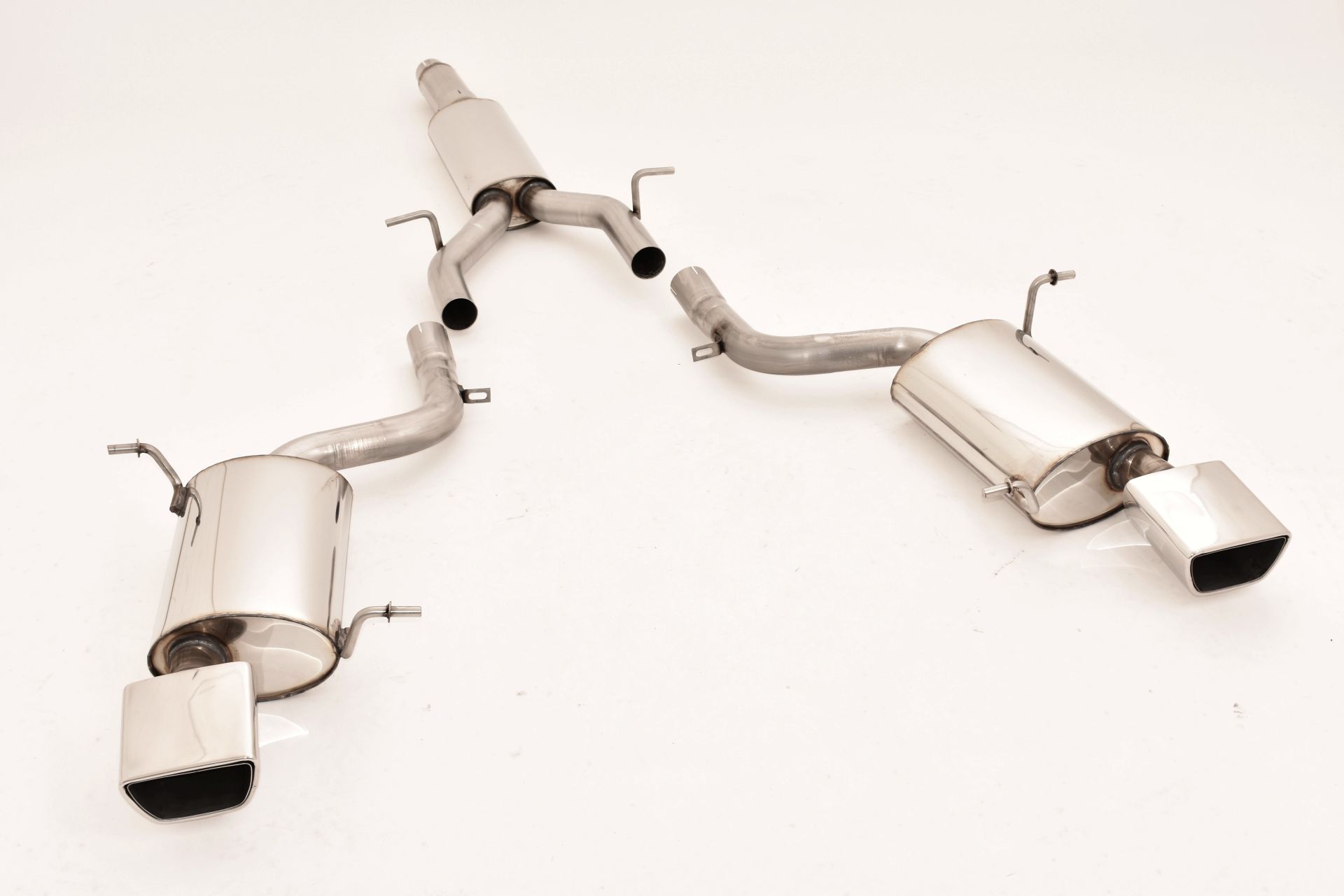 Friedrich Motorsport 76mm Duplex-Anlage Mercedes R172 SLK 