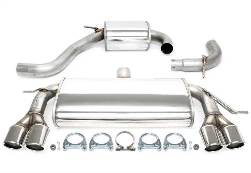 TA Technix Duplex Edelstahlanlage 2x80mm passend für VW Golf V/VI / Audi A3 8P