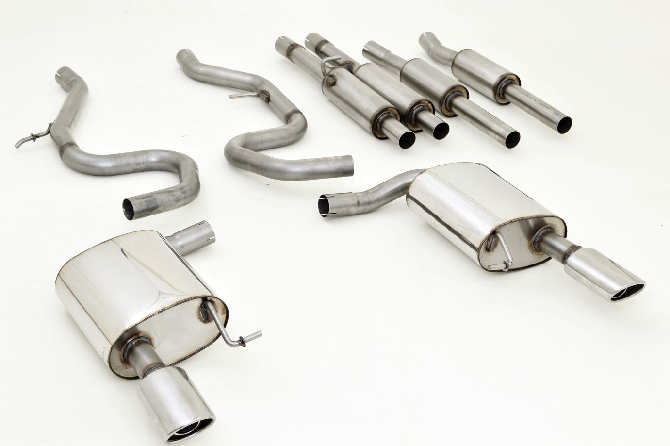 Friedrich Motorsport 2x55mm Duplex-Anlage VW CC