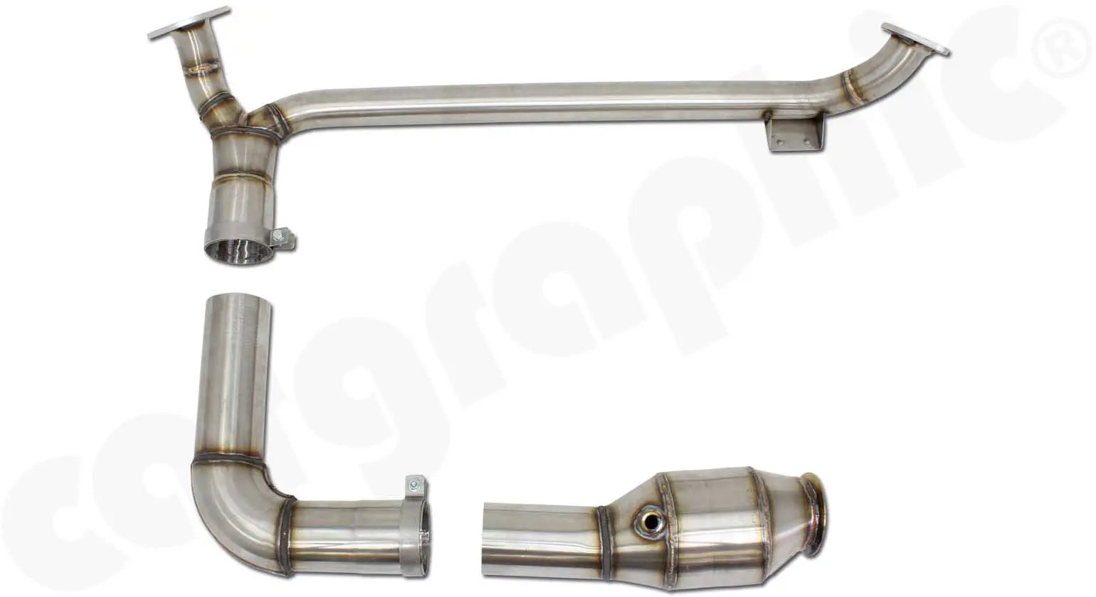 CARGRAPHIC Katalysatorersatzrohrsatz für Porsche 718 Bild