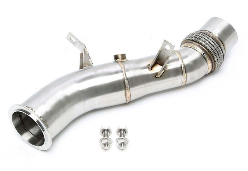 TA Technix Downpipe ohne Katalysator mit Flexrohr passend für BMW 5er Serie F10/11/07, X5 E70, X6 E71 - 535i/Xi - Motorcode N55 TA Technix Downpipe für BMW 5er/X5/X6 N55 kaufen