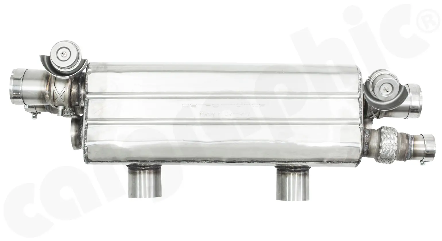 CARGRAPHIC Sport Endschalldämpfer für Porsche 991.2 