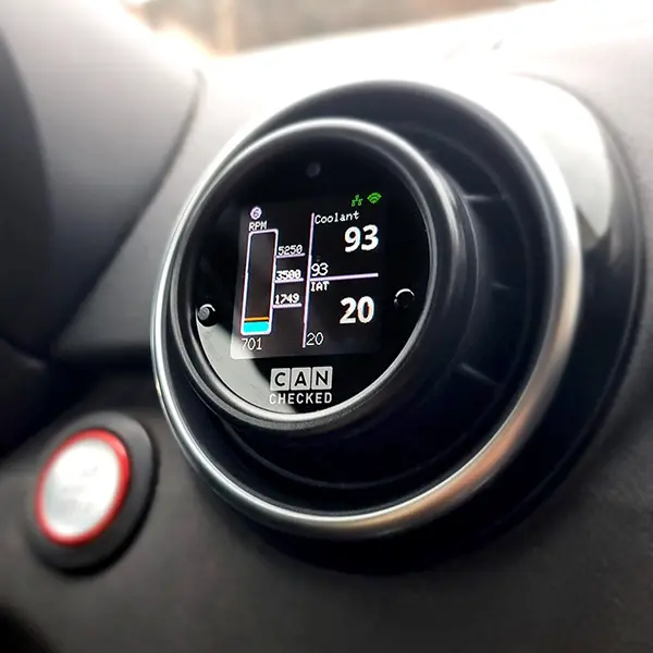 CANchecked Daten-Display Audi A1/S1 8X MFD15 Gen2 