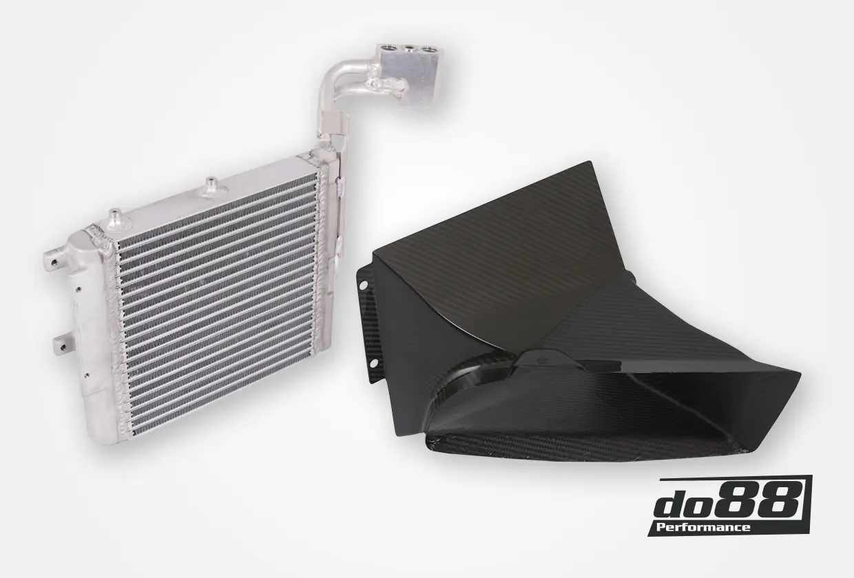 do88 BMW M3 E90 E92 DKG-Ölkühler Rennsport