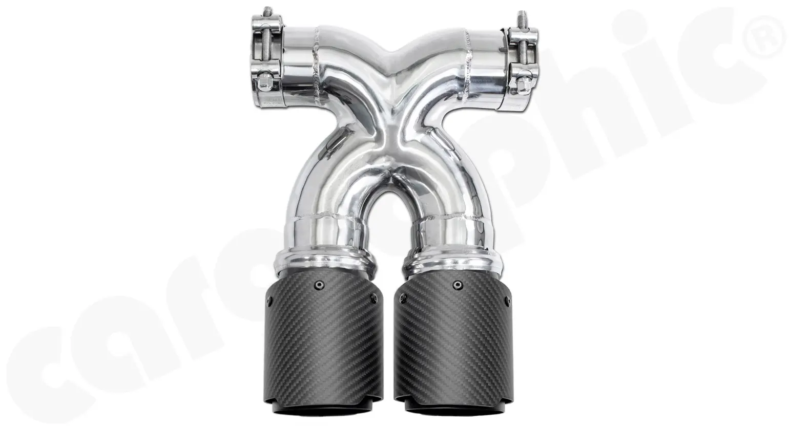 CARGRAPHIC Sport Doppel-Endrohr X für Porsche 718 