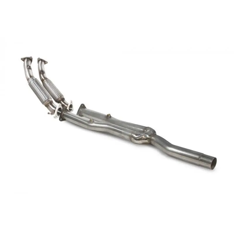 Zinram 3,2L VR6 63,5mm Downpipes mit Katersatzrohr