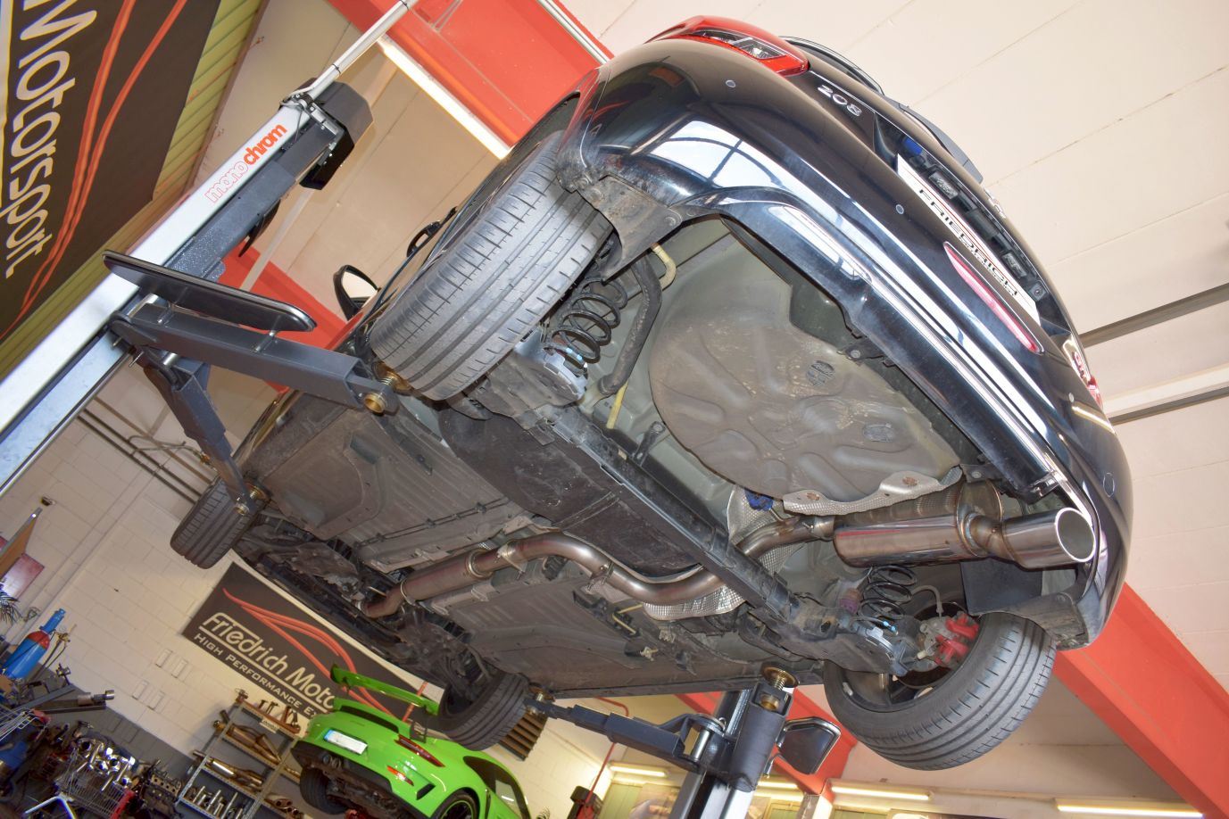Friedrich Motorsport 70mm Anlage Peugeot 208 GTI 