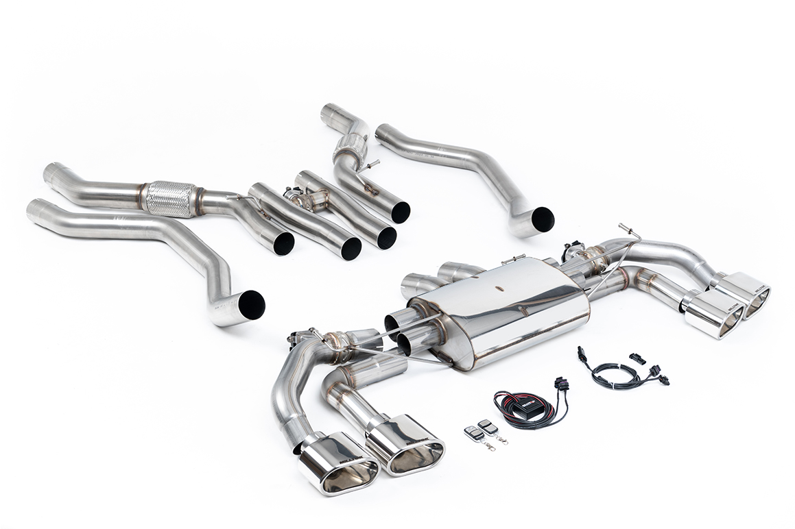 Milltek Komplettanlage (non-resonated) für Range Rover Sport (Typ L461) P460E / P510E / P550E