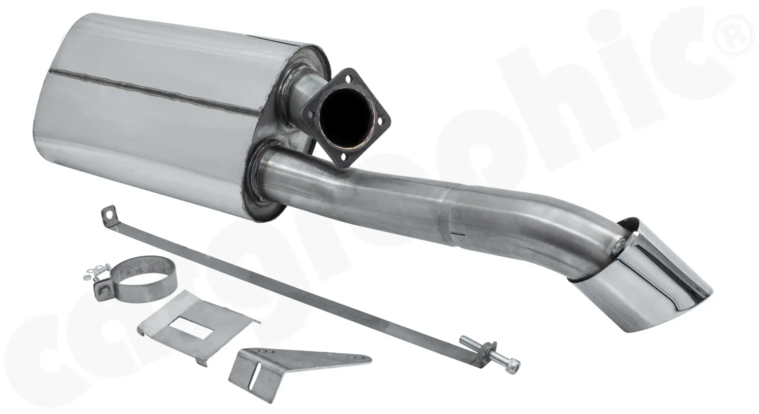 CARGRAPHIC Sport Endschalldämpfer für Porsche 930 